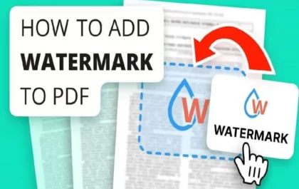 PDF Tips: How to Add Watermark to PDF?