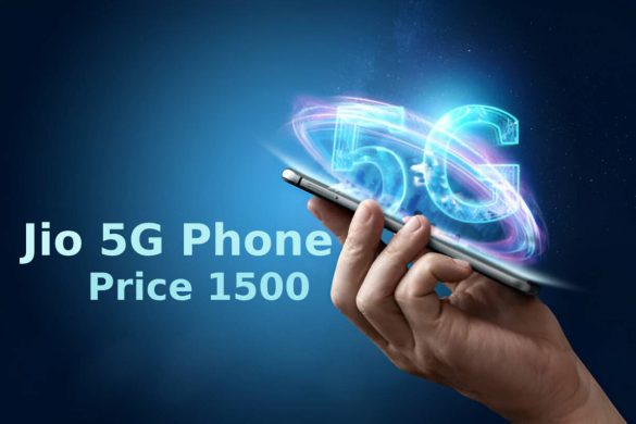 Jio 5G phone price 1500